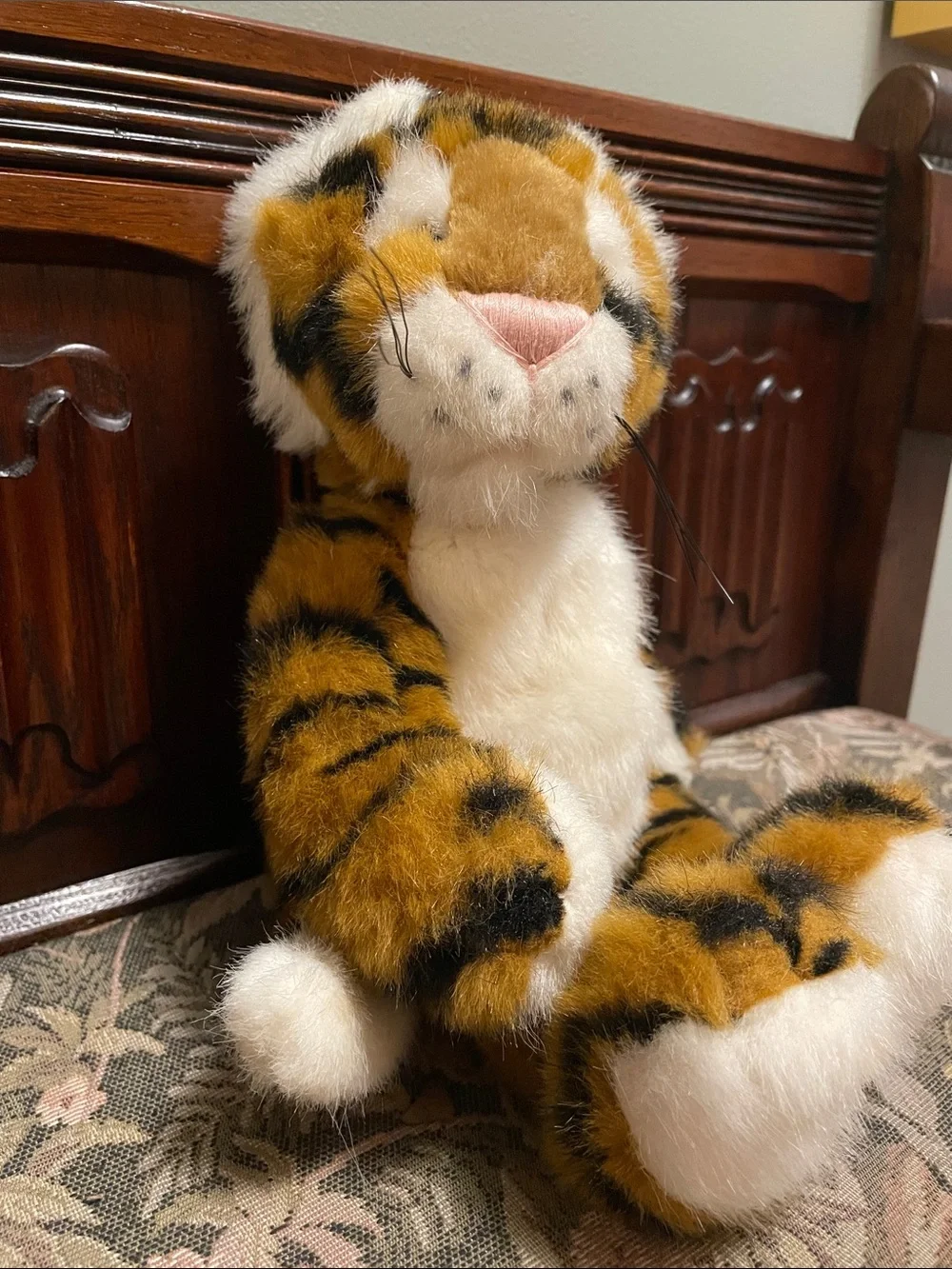 Boyd’s plush tiger cat.
